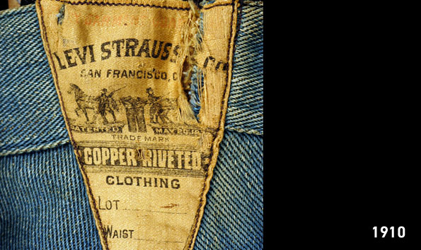 1910 levi jeans