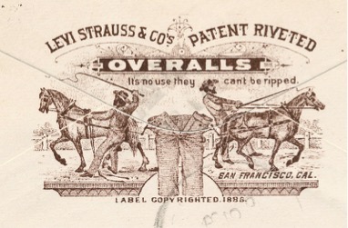 two horse brand levi's