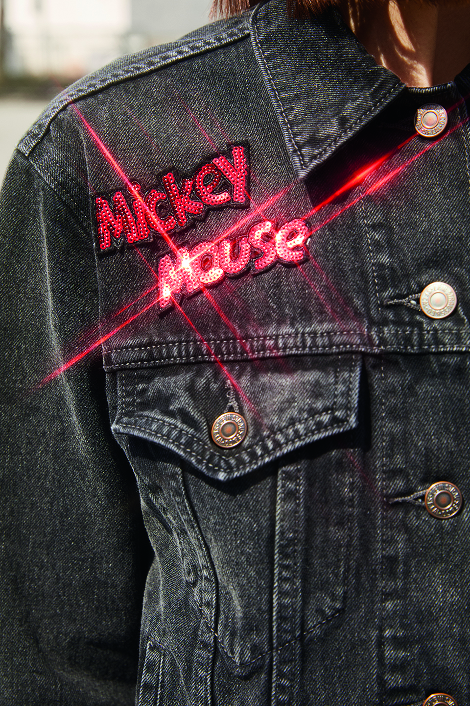 levis jacket mickey mouse