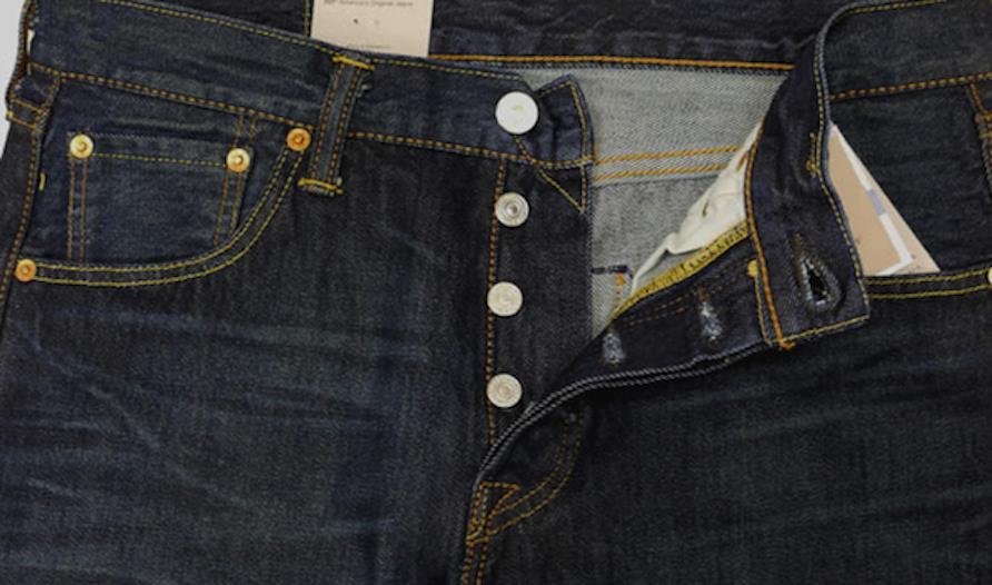 501 jeans with zipper