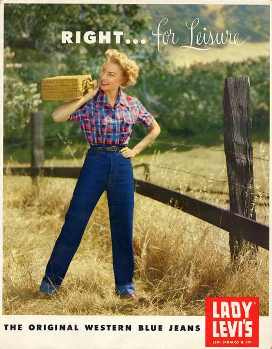 Top 52+ imagen lady levi’s 1934