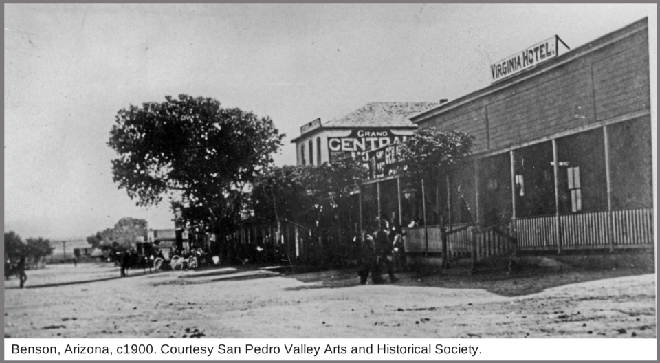 Benson, Arizona, c1900.