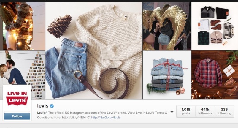 Top 10 Moments in Denim on Instagram in 2014 : Levi Strauss & Co