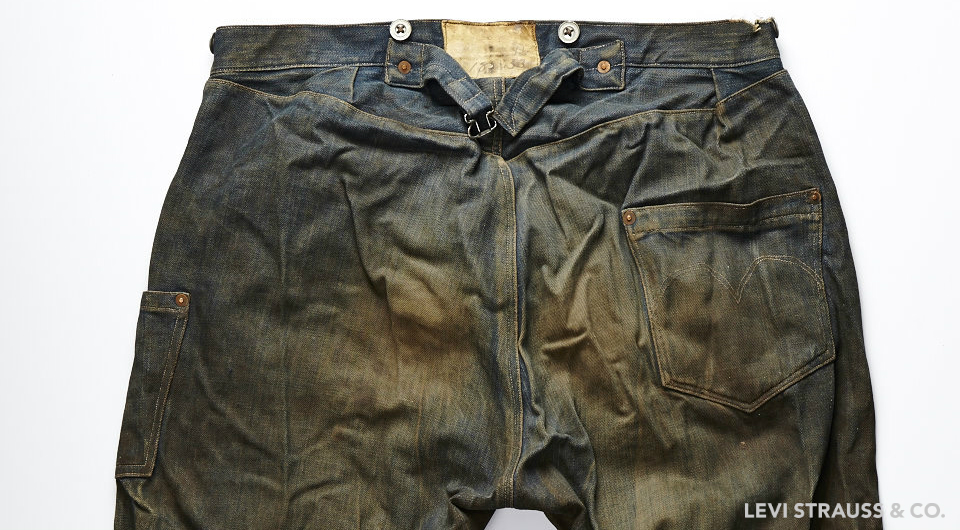 oldest pair of levi's sold