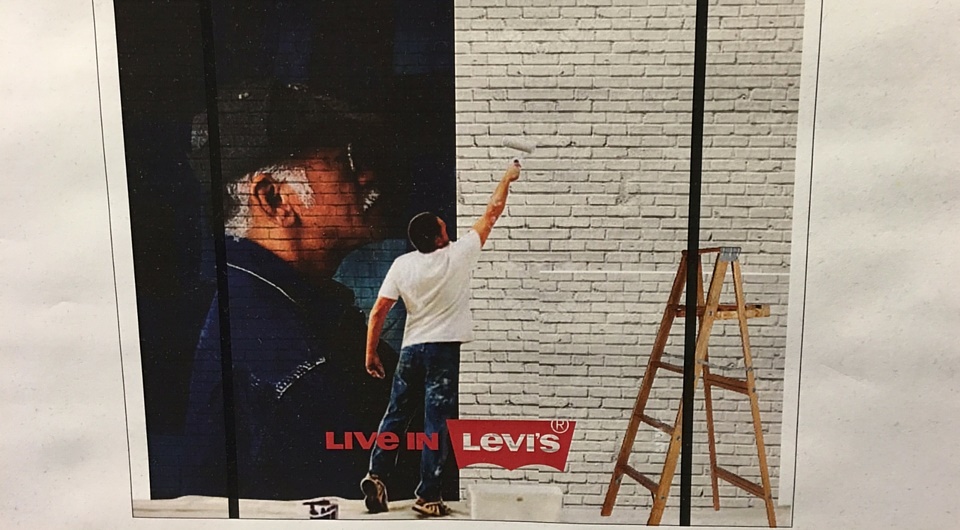 Levi's Flagship Store Window Becomes Living, Breathing Mural - Levi Strauss  & Co : Levi Strauss & Co