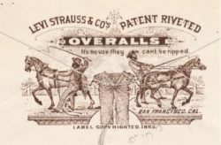 levi strauss co two horse brand