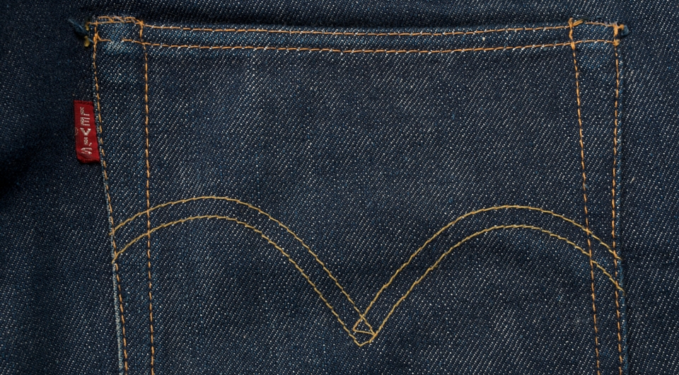 Levis Jeans, Fabric, Denim Indigo Editorial Photo Image Of Cloth, Texture:  52869236 