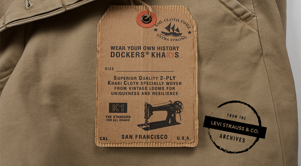 Dockers® K1 Collection Brought Military Garb to the Fashion Front Lines -  Levi Strauss & Co : Levi Strauss & Co