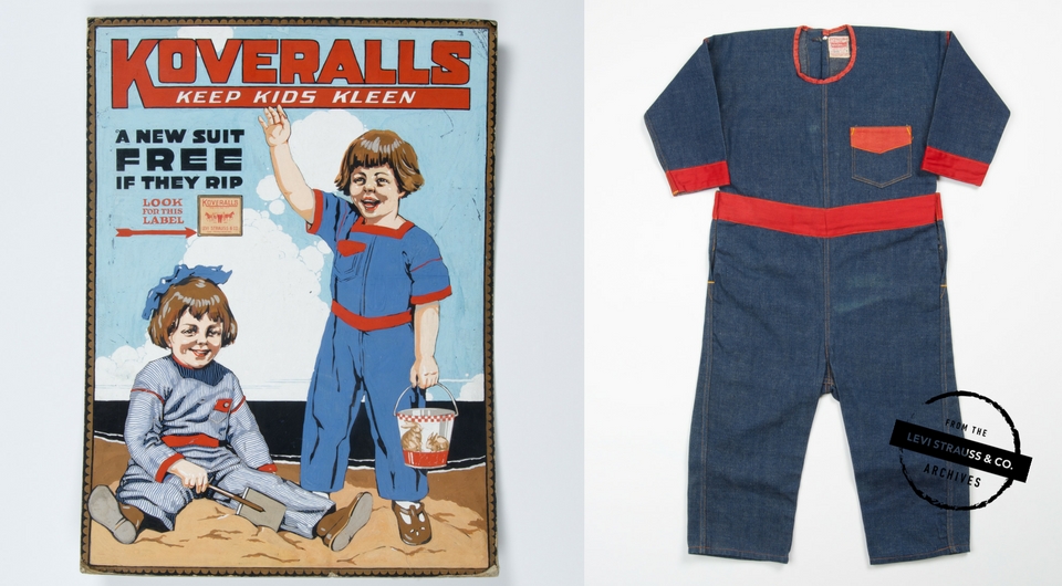 Bror kant Almægtig Kids in Koveralls: An 'Overall' Theme in One Family's History - Levi Strauss  & Co : Levi Strauss & Co