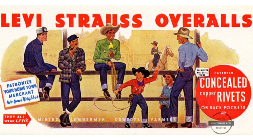 levi strauss rivets