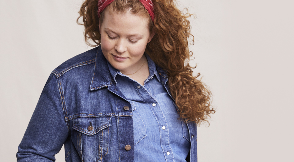 plus size women levis