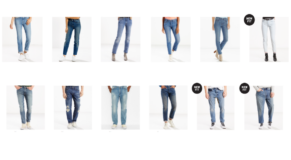 best levi's for women