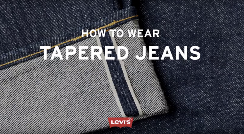 How to Wear Levi's® Tapered Jeans - Levi Strauss & Co : Levi Strauss & Co