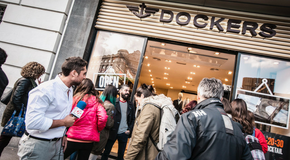 Looking sharp in Dockers in Europe Levi Strauss Co Levi Strauss Co