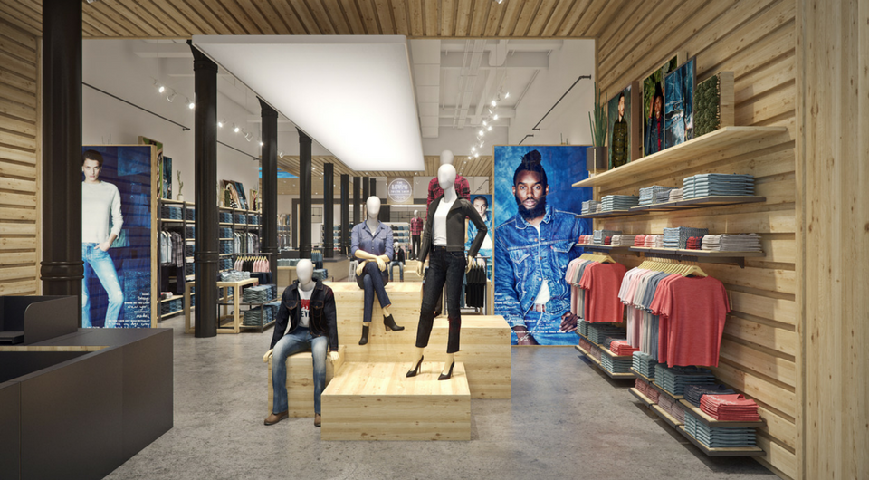 levi's warehouse location