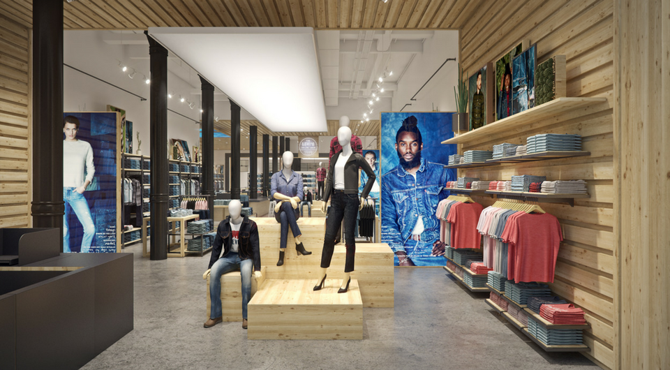 spids At opdage Andesbjergene The Levi's® SoHo Flagship Store Gets a Stylish Upgrade - Levi Strauss & Co  : Levi Strauss & Co