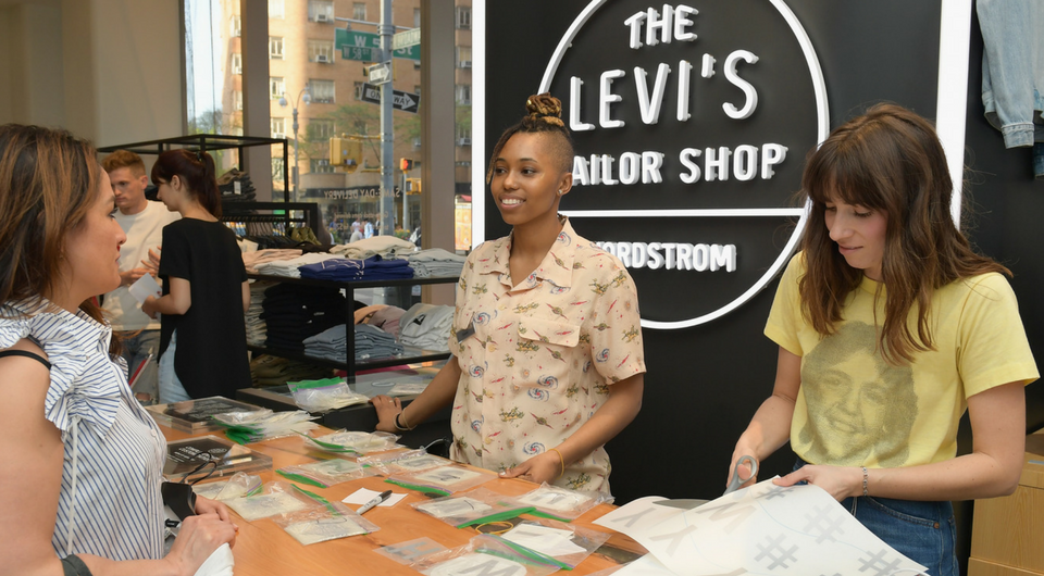 Levi's® elevates customization in Nordstrom Men's Store NYC - Levi Strauss  & Co : Levi Strauss & Co