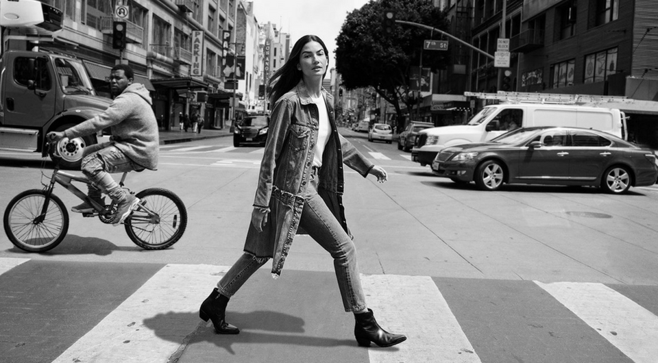 Lily Aldridge For Levi's® Made & Crafted® - Levi Strauss & Co : Levi  Strauss & Co