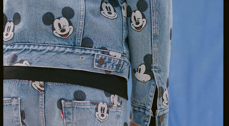 mickey mouse jeans levis