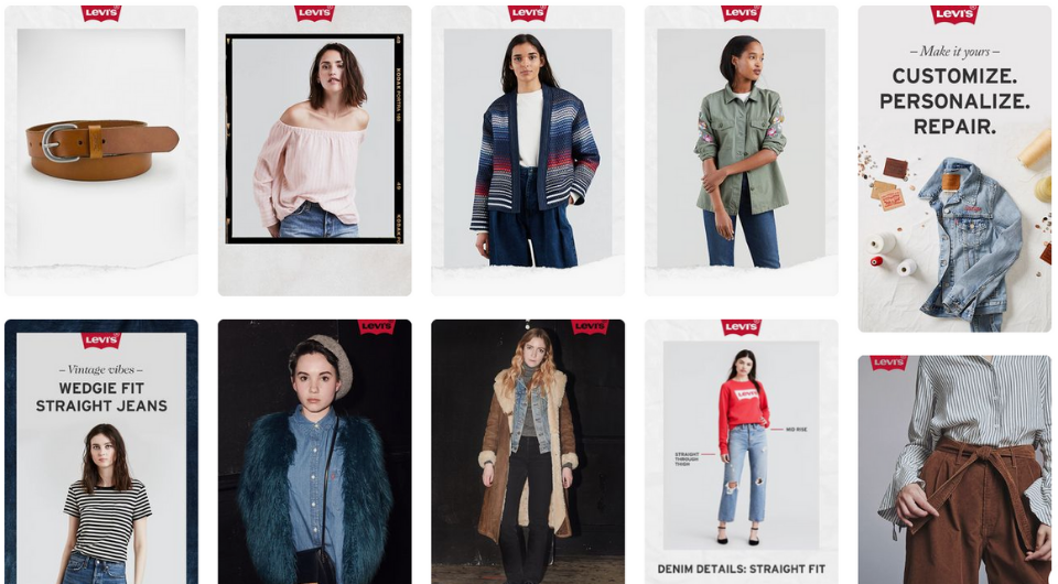 Styled by Levi's® - A New Pinterest Partnership - Levi Strauss & Co : Levi  Strauss & Co