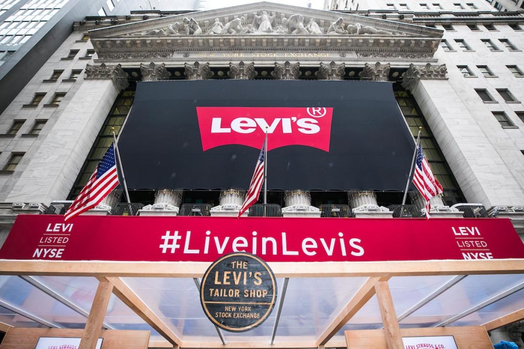 levis public offering