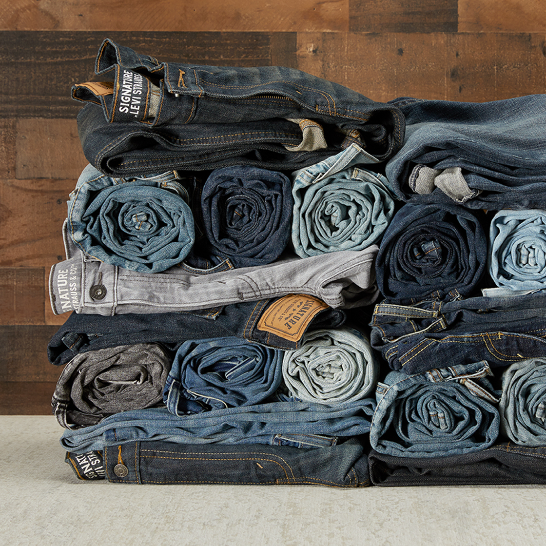 levi strauss signature straight jeans