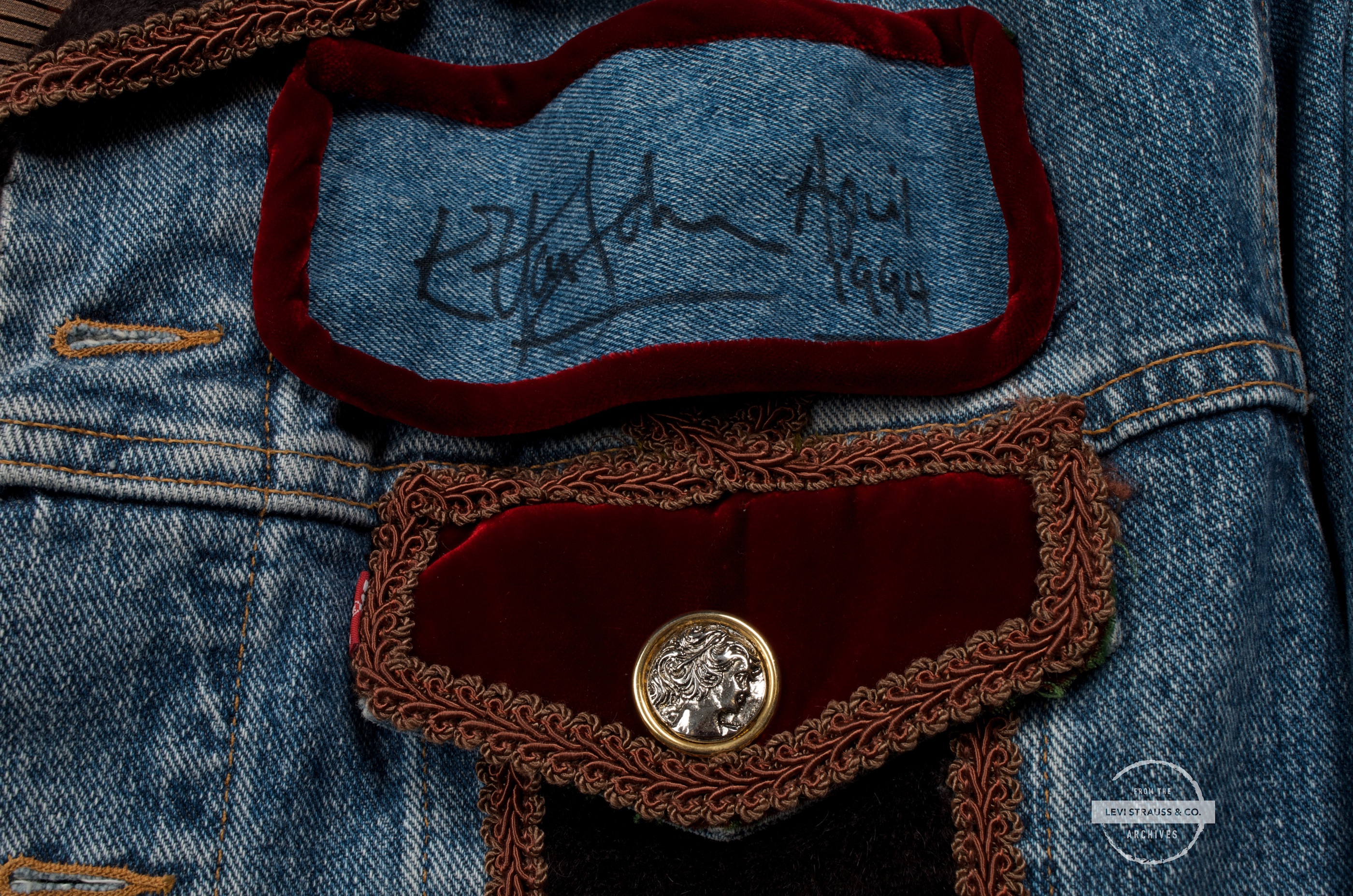 Elton John's Customized Levi's® Look - Levi Strauss & Co : Levi Strauss & Co