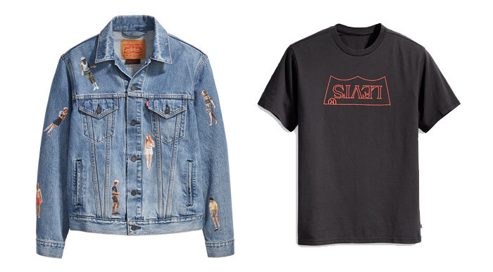 stranger things x levi's