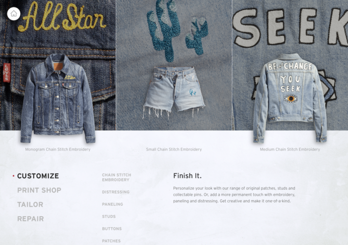 levi's tailor shop locations