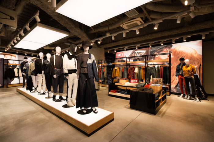 levis japan store