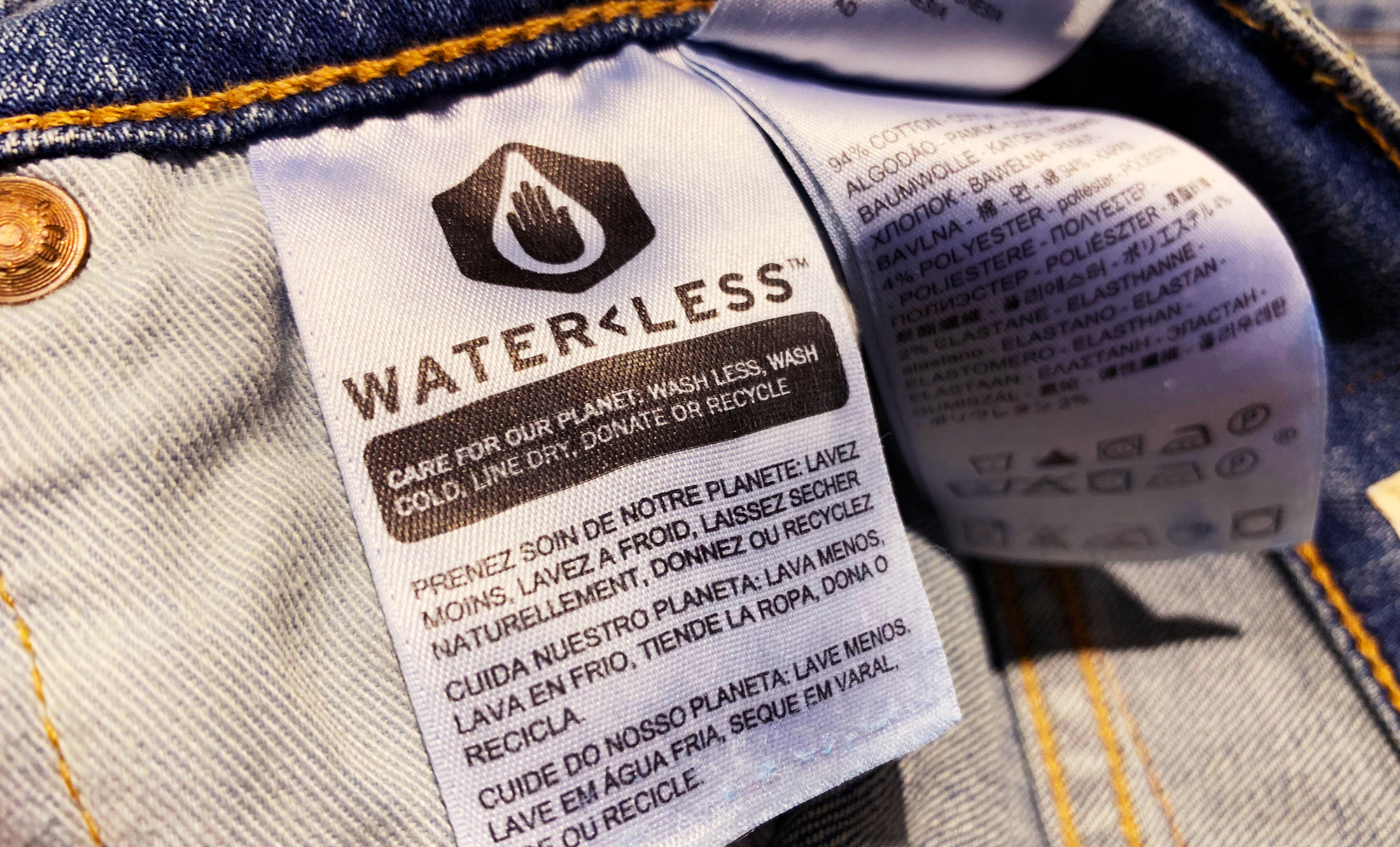 Actualizar 90+ imagen levi’s water less