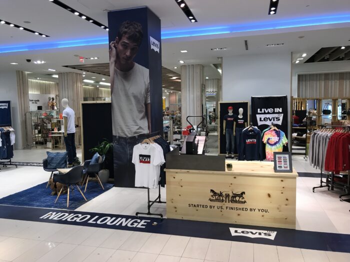 levi's pop up store