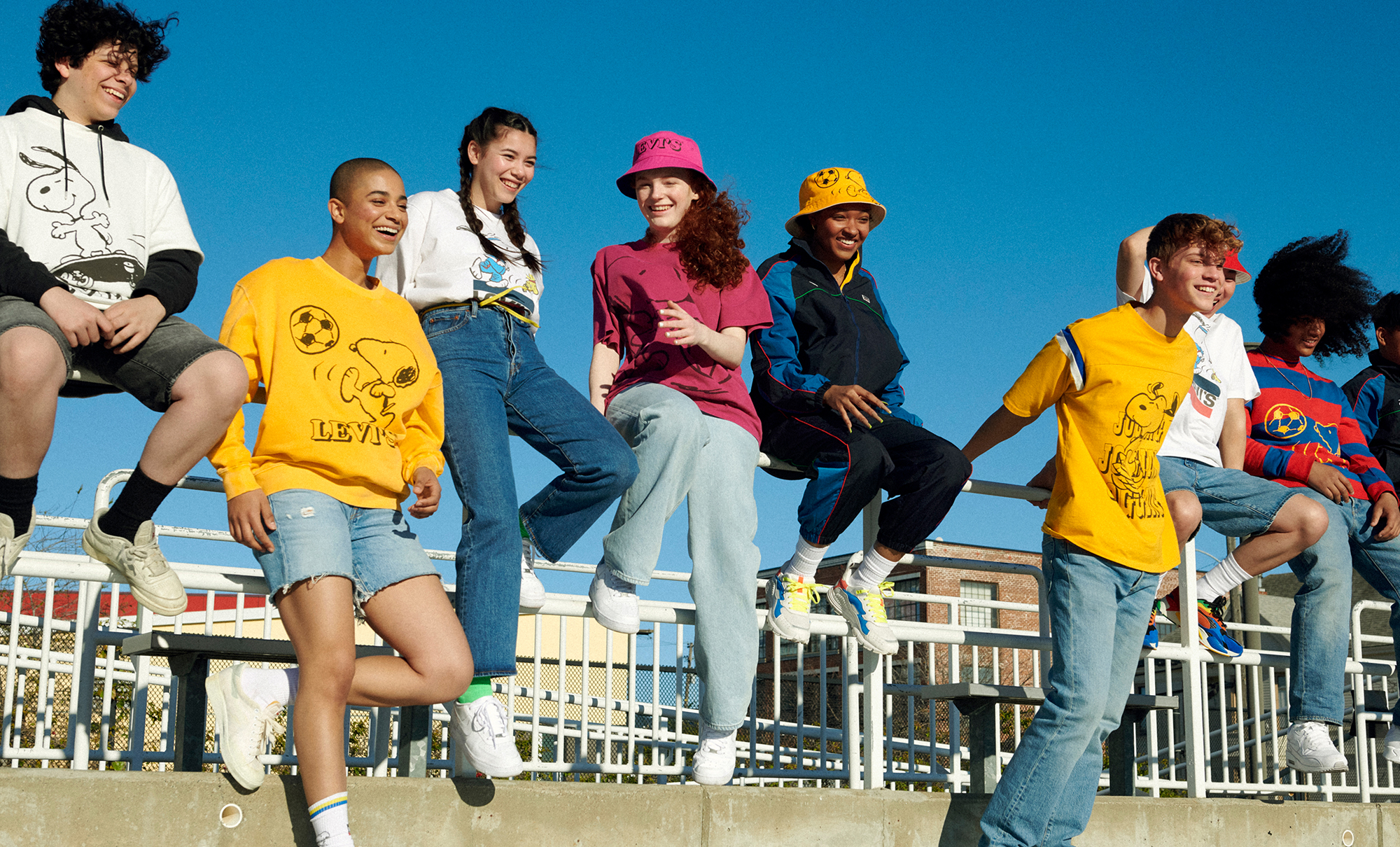 Levi's® and Snoopy Get Sporty with Levi 