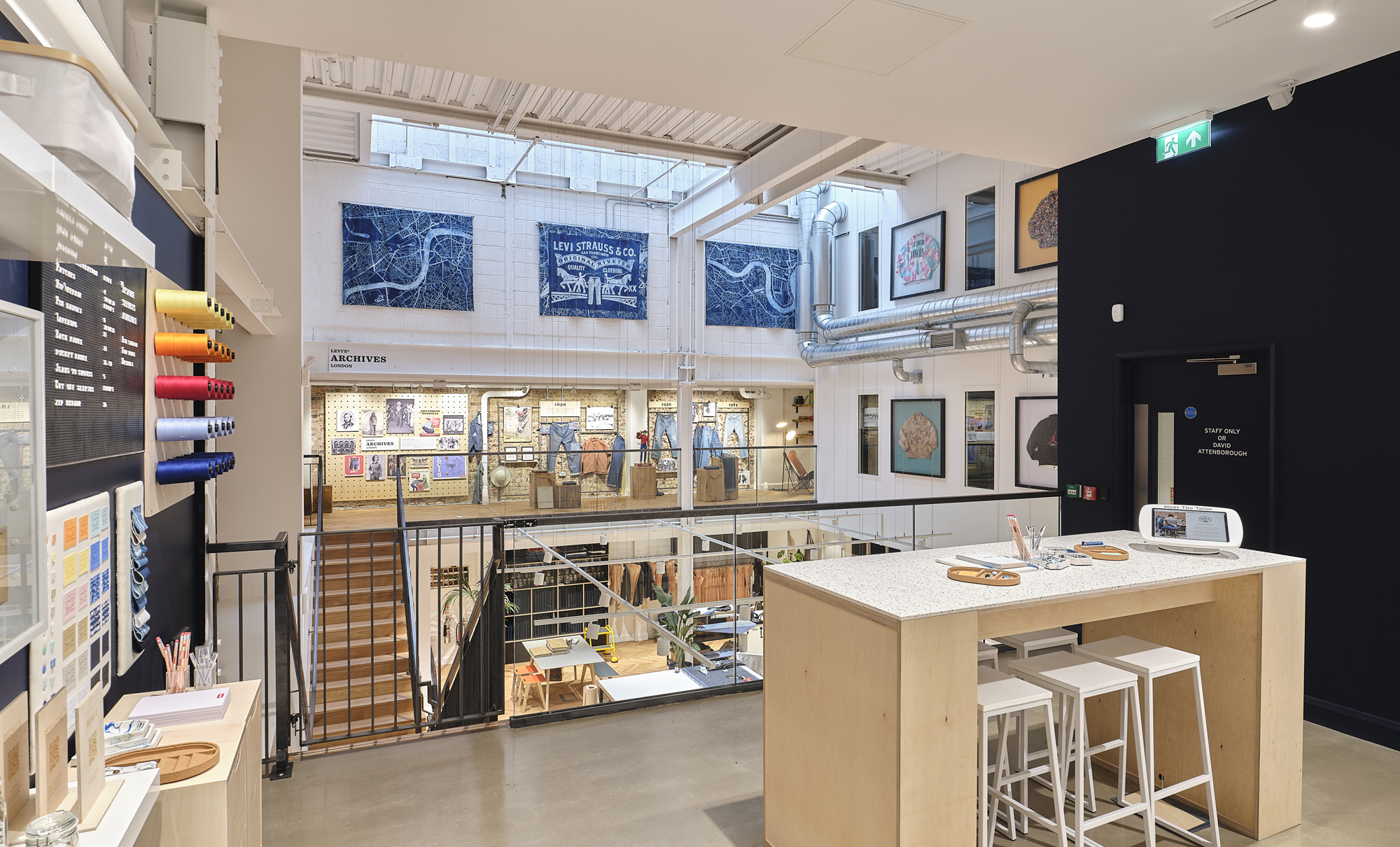 Levi's® Haus, London Centers on 