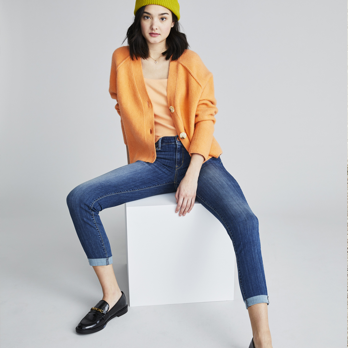 denizen low rise boyfriend jeans