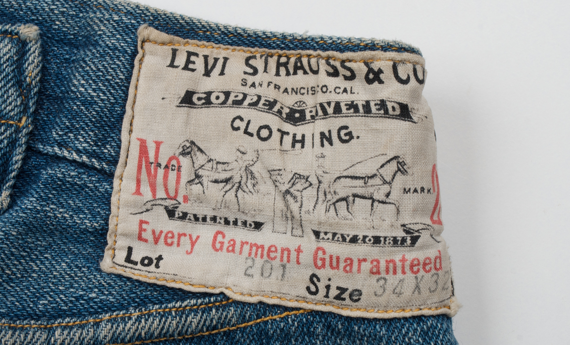 19th-century Levi's Jeans Found In Mine Shaft Sell For More Than $87,000  KESQ 