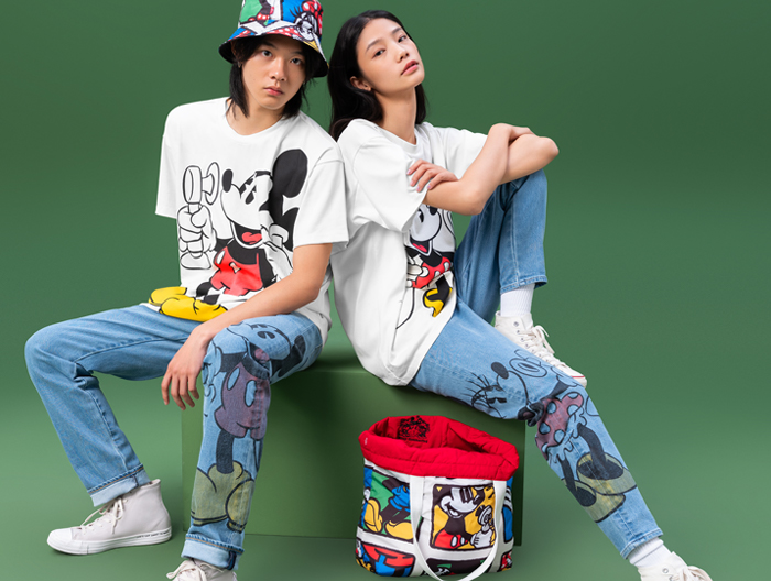 mickey mouse x levi's