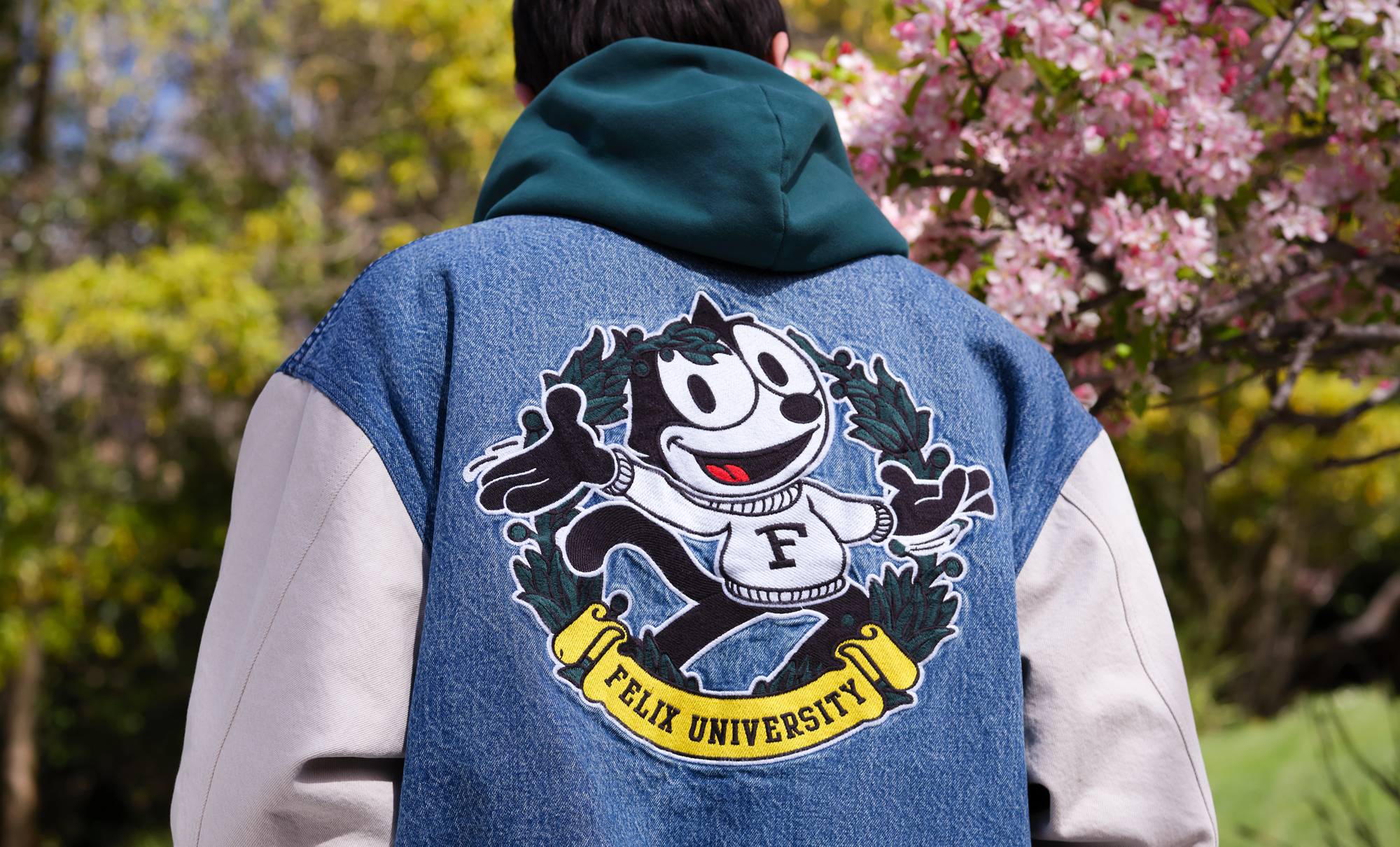 Top 69+ imagen felix the cat levi’s jacket