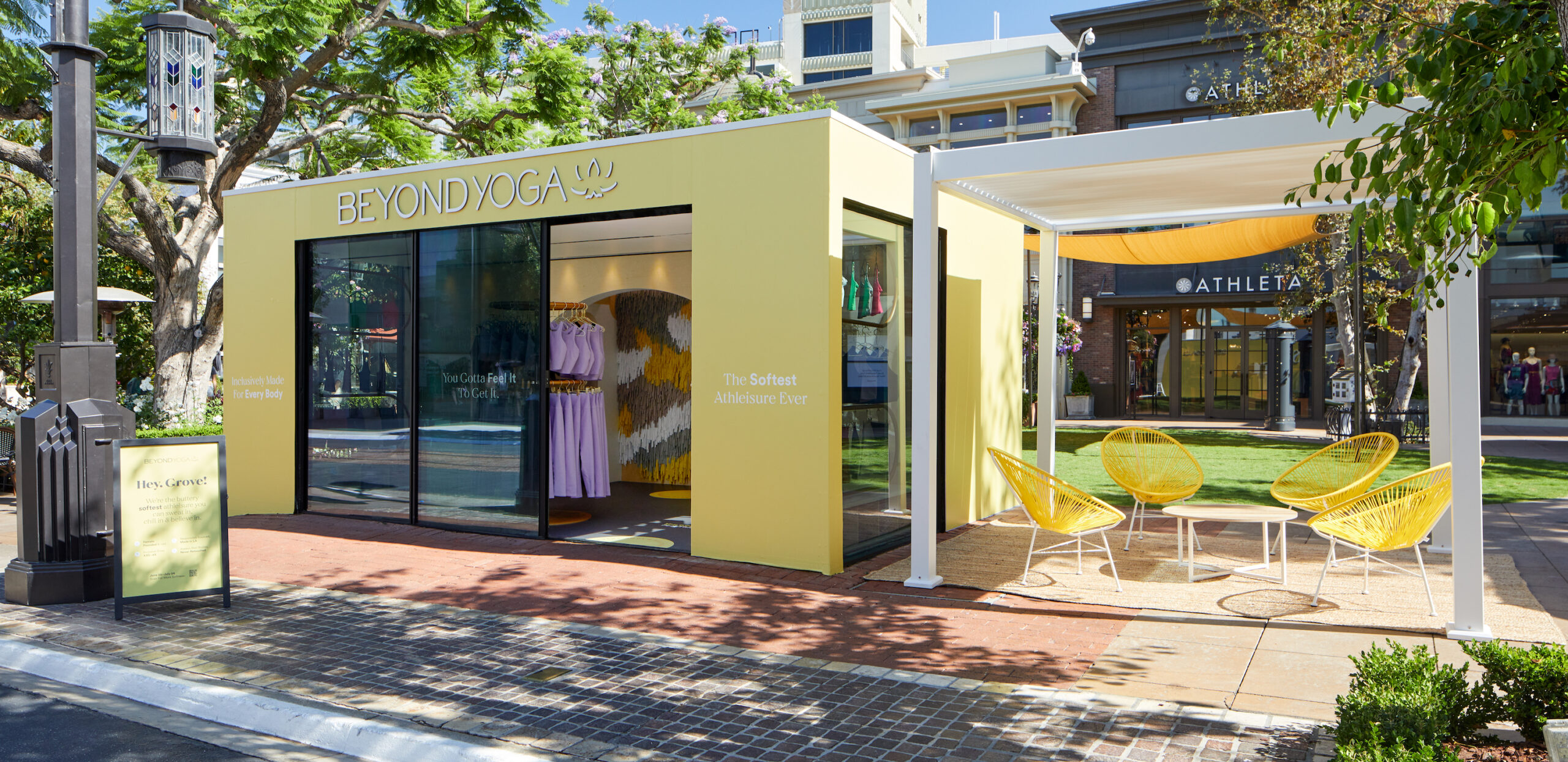 Beyond Yoga Opens its First Pop-Up Shop at The Grove - Levi