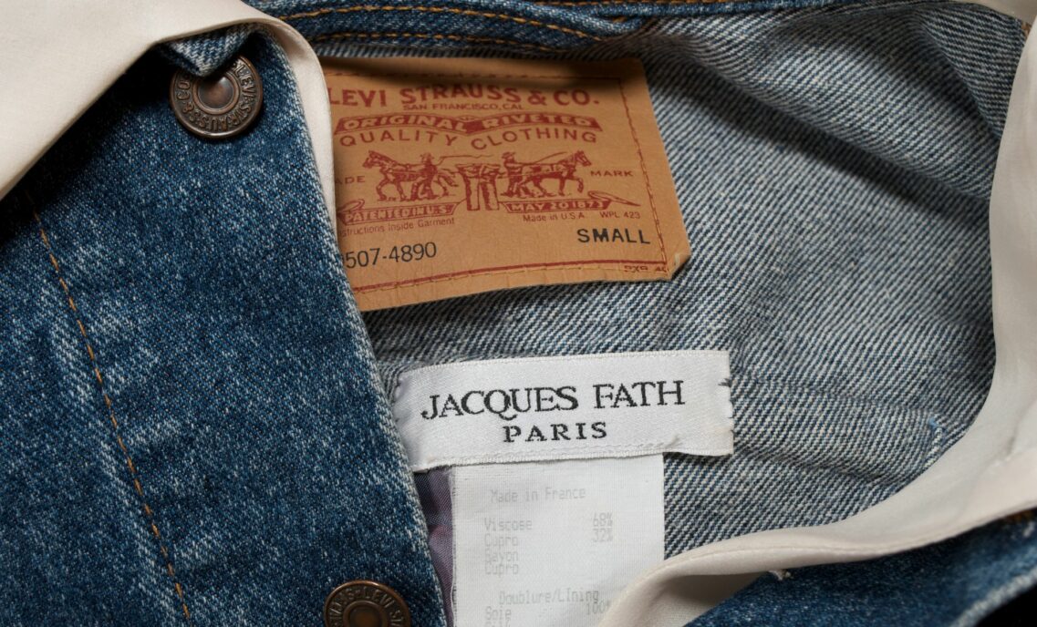 Levi's Jacques Fath Paris tag