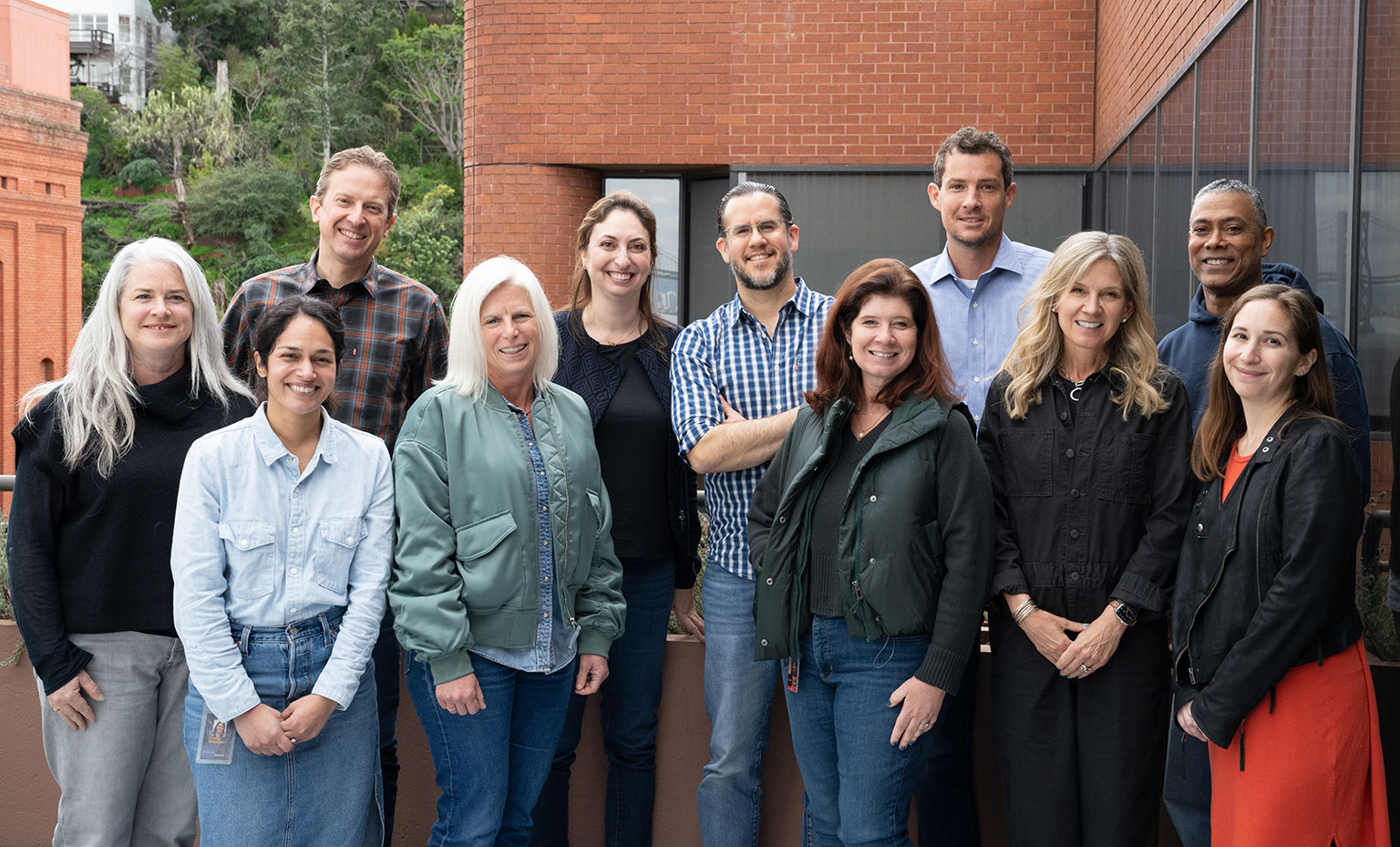 A group photo of the Levi Strauss Foundation 2024 board.