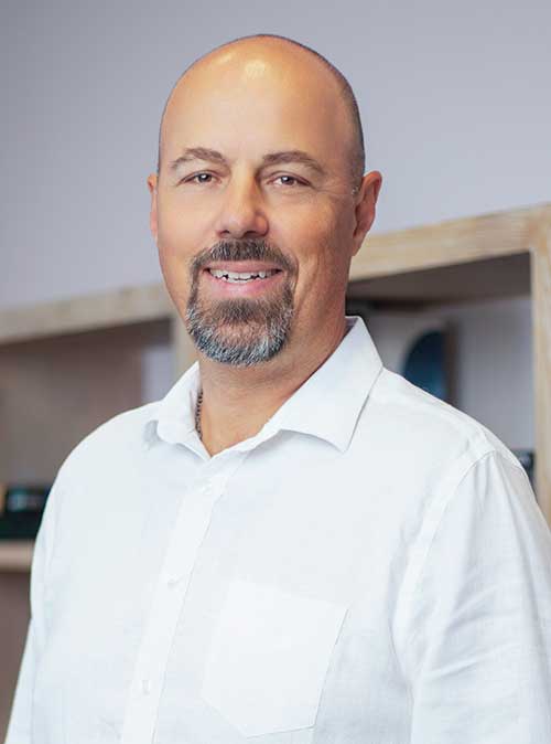 A headshot of LS&Co. Chief Supply Chain Officer Christian Callieri