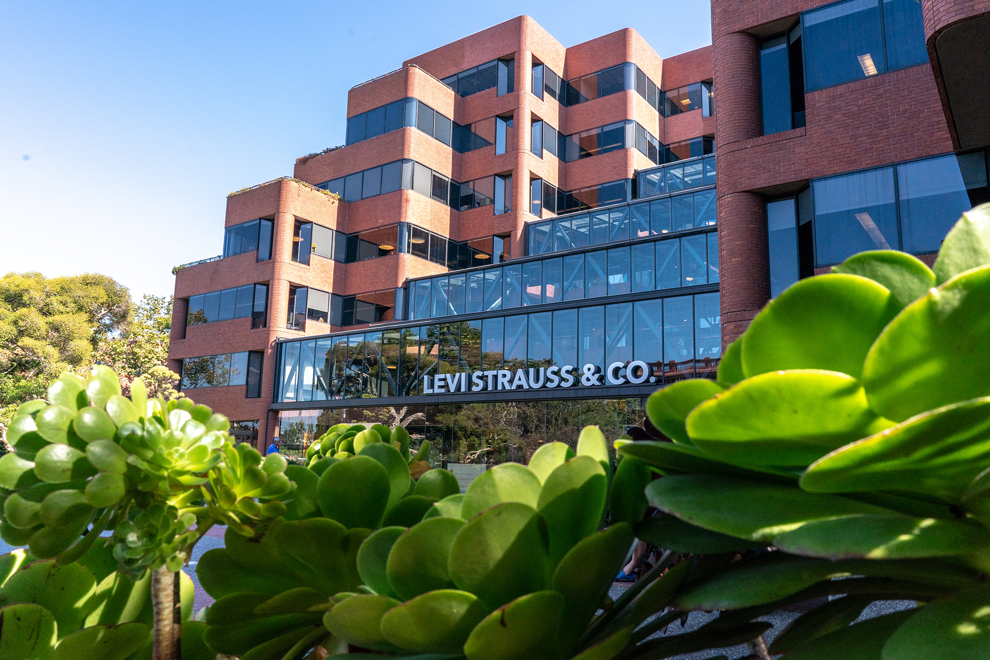 The exterior of the LS&Co. headquarters in San Francisco